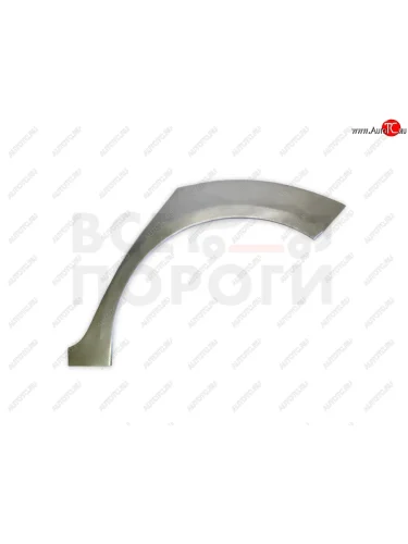 Левая задняя ремонтная арка (внешняя) Vseporogi (Холоднокатаная сталь 0,8мм) Skoda Fabia  Mk2 (2007-2014) хэтчбэк дорестайлинг, хэтчбэк рестайлинг