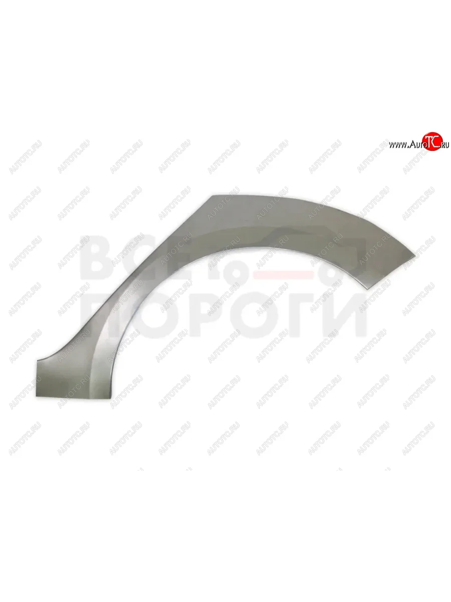 Левая задняя ремонтная арка (внешняя) Vseporogi Skoda Octavia A7 дорестайлинг лифтбэк (2012-2017) (Оцинкованная сталь 0,8 мм.)  в Воронеже Воронежской области