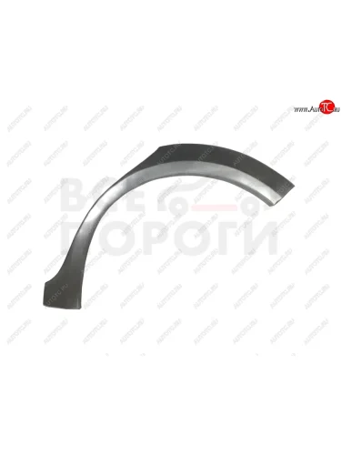 Левая задняя ремонтная арка (внешняя) Vseporogi (Оцинкованная сталь 0,8 мм.) Subaru Impreza  GH (2007-2012) хэтчбэк