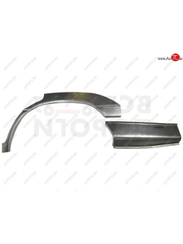 Левая задняя ремонтная арка (внешняя) Vseporogi (Холоднокатаная сталь 0,8мм) Toyota Land Cruiser  10 100 (1998-2007) дорестайлинг, 1-ый рестайлинг, 2-ой рестайлинг