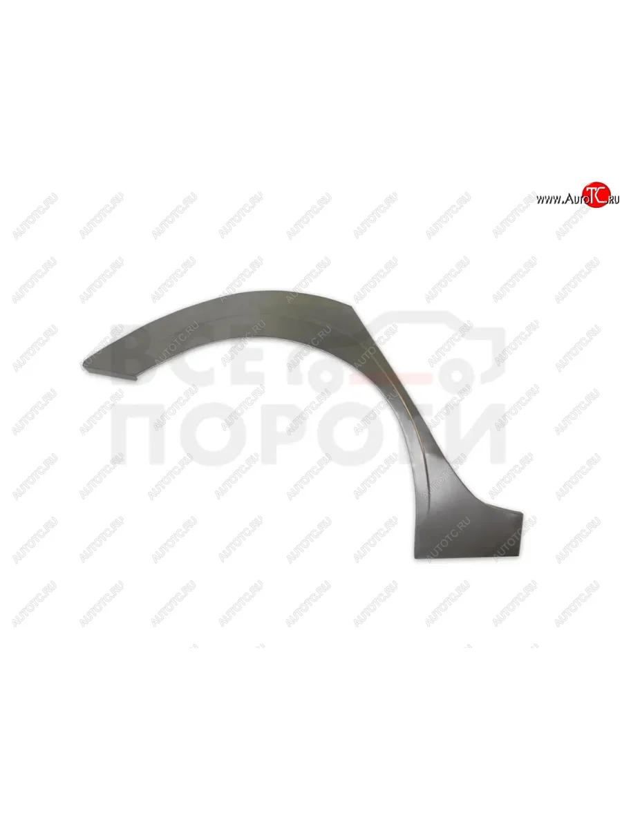 Правая задняя ремонтная арка (внешняя) Vseporogi Audi A4 B8 дорестайлинг, универсал (2007-2011) (Оцинкованная сталь 0,8 мм.)  с доставкой в г. Керчь