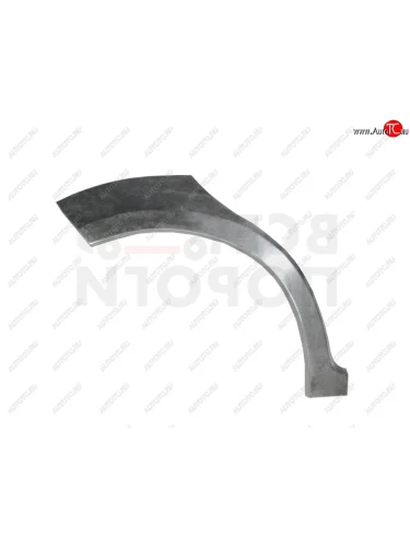 Правая задняя ремонтная арка (внешняя) Vseporogi (Оцинкованная сталь 0,8 мм.) Chery Kimo A1 хэтчбэк (2008-2014)