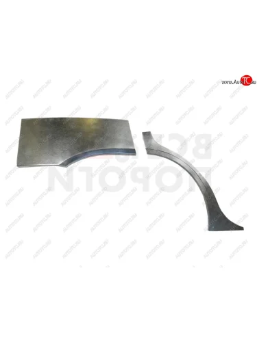 Правая задняя ремонтная арка (внешняя) Vseporogi (Холоднокатаная сталь 0,8мм) Chevrolet Niva 2123 дорестайлинг (2002-2008)