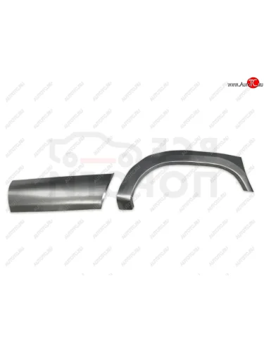 Правая задняя ремонтная арка (внешняя) Vseporogi (Оцинкованная сталь 0,8 мм.) Great Wall Deer G3 (1998-2010)