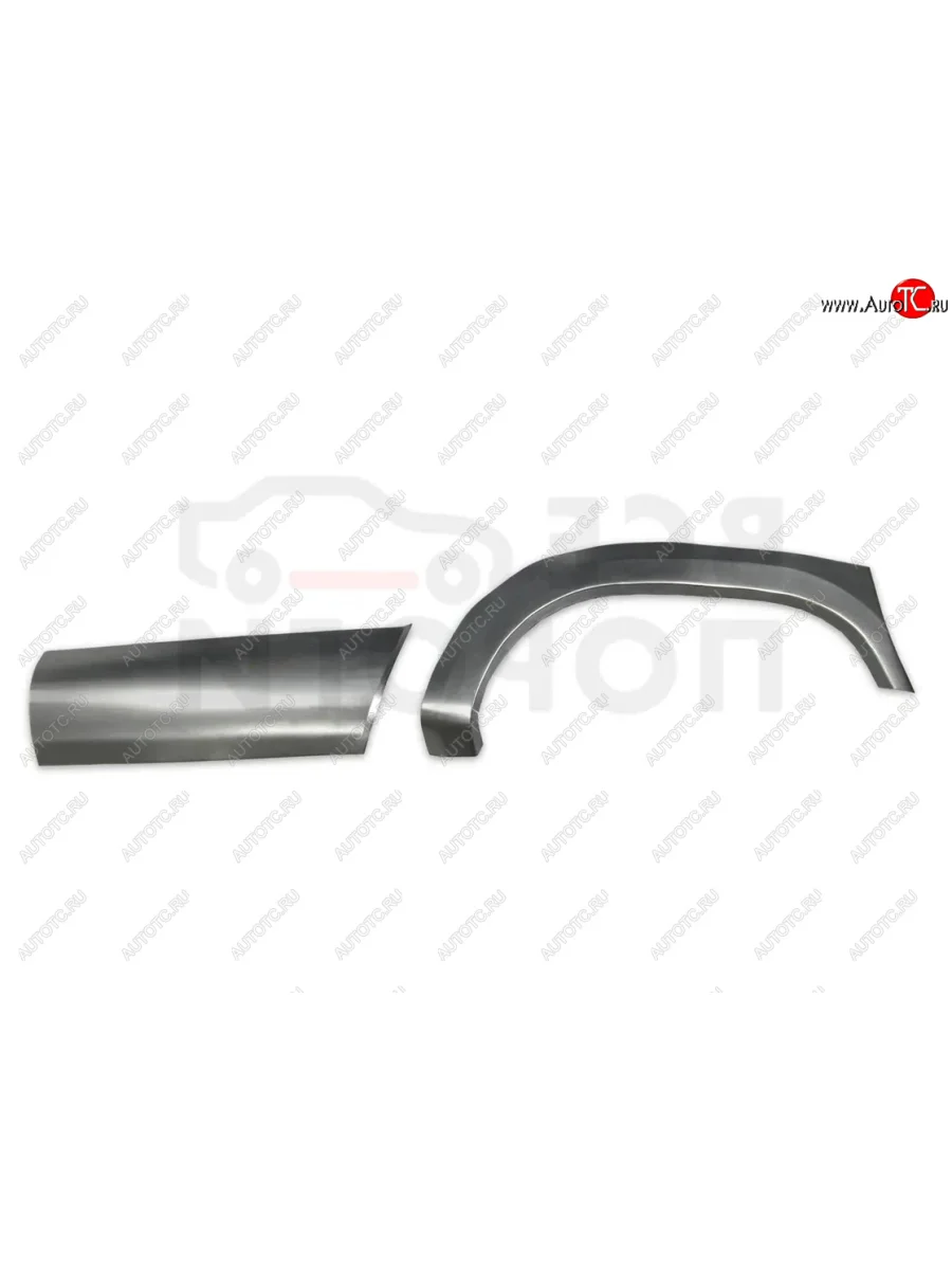 Правая задняя ремонтная арка (внешняя) Vseporogi Great Wall Deer G3 (1998-2010) (Оцинкованная сталь 0,8 мм.)  в Самаре Самарской области