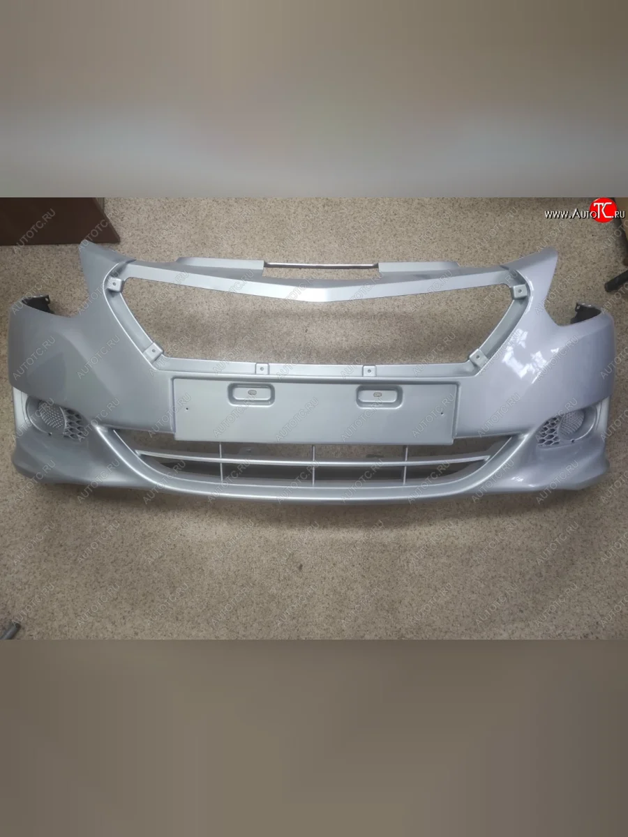 Бампер CentreTuning  Datsun on-DO (2014-2019) (неокрашенный)  с доставкой в г. Керчь