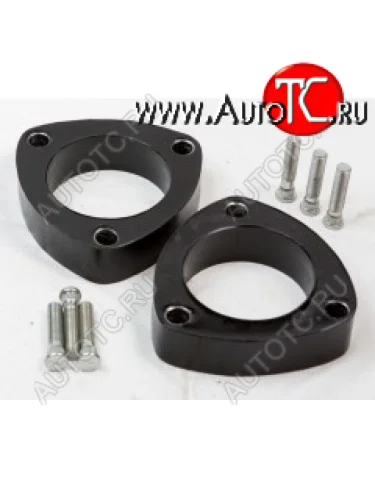 Передние проставки для увеличения клиренса KLIRENSPLUS (30 мм) Audi A3 ( 8VS седан,  8VA хэтчбэк 5 дв.,  8V1) (2016-2020) рестайлин, рестайлинг, хэтчбэк 3 дв. рестайлинг