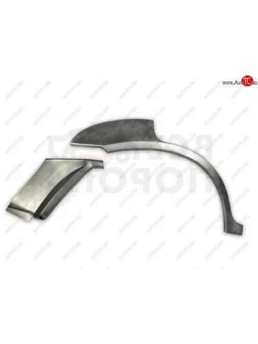 Правая задняя ремонтная арка (внешняя) Vseporogi (Оцинкованная сталь 0,8 мм.) Hyundai Terracan HP дорестайлинг (2001-2004)