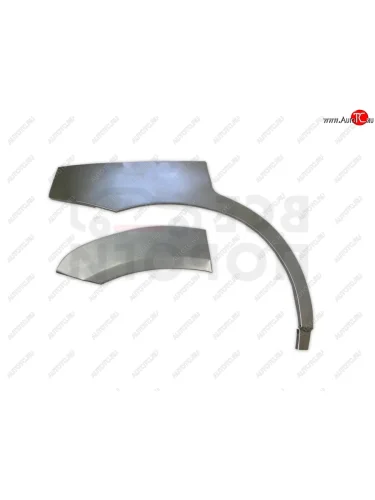 Правая задняя ремонтная арка (внешняя) Vseporogi (Оцинкованная сталь 0,8 мм.) INFINITI EX35 J50 (2007-2013)