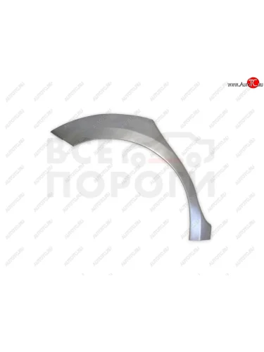 Правая задняя ремонтная арка (внешняя) Vseporogi (Холоднокатаная сталь 0,8мм) KIA Ceed 1 ED рестайлинг, хэтчбэк 5 дв. (2010-2012)