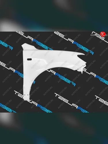 Переднее левое крыло Fiberplast Hyundai Santa Fe  CM (2006-2012) дорестайлинг, рестайлинг