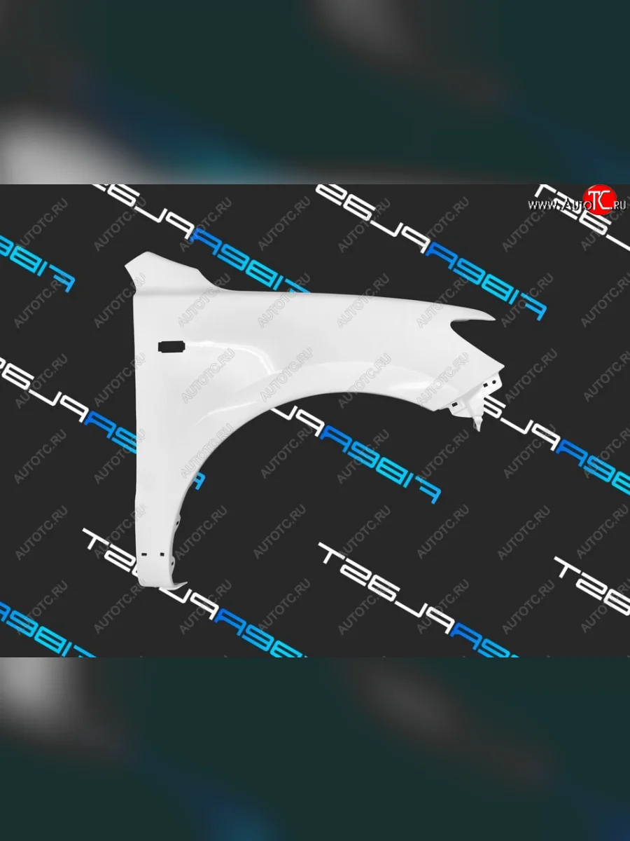 Переднее левое крыло Fiberplast Hyundai Santa Fe CM дорестайлинг (2006-2009)  в Самаре Самарской области