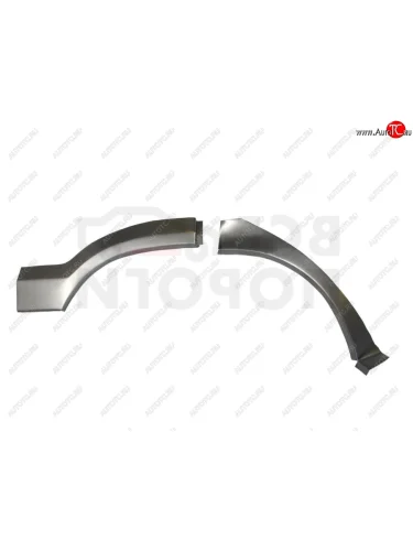 Правая задняя ремонтная арка (внешняя) Vseporogi (Оцинкованная сталь 0,8 мм.) Land Rover Range Rover 2 P38A (1994-2002)