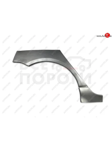Правая задняя ремонтная арка (внешняя) Vseporogi (Оцинкованная сталь 0,8 мм.) Lifan Solano  дорестайлинг (2010-2015)