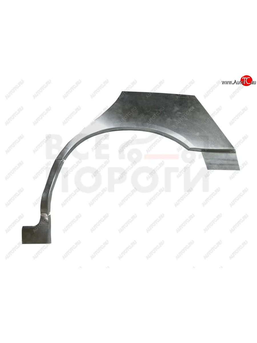 Левая задняя ремонтная арка (внешняя) Vseporogi Mazda 626 GE седан (1991-1997) (Холоднокатаная сталь 0,8мм)  в Перми Пермском крае