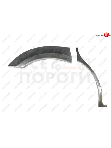 Правая задняя ремонтная арка (внешняя) Vseporogi (Холоднокатаная сталь 0,8мм) Mazda MPV LY дорестайлинг (2006-2008)