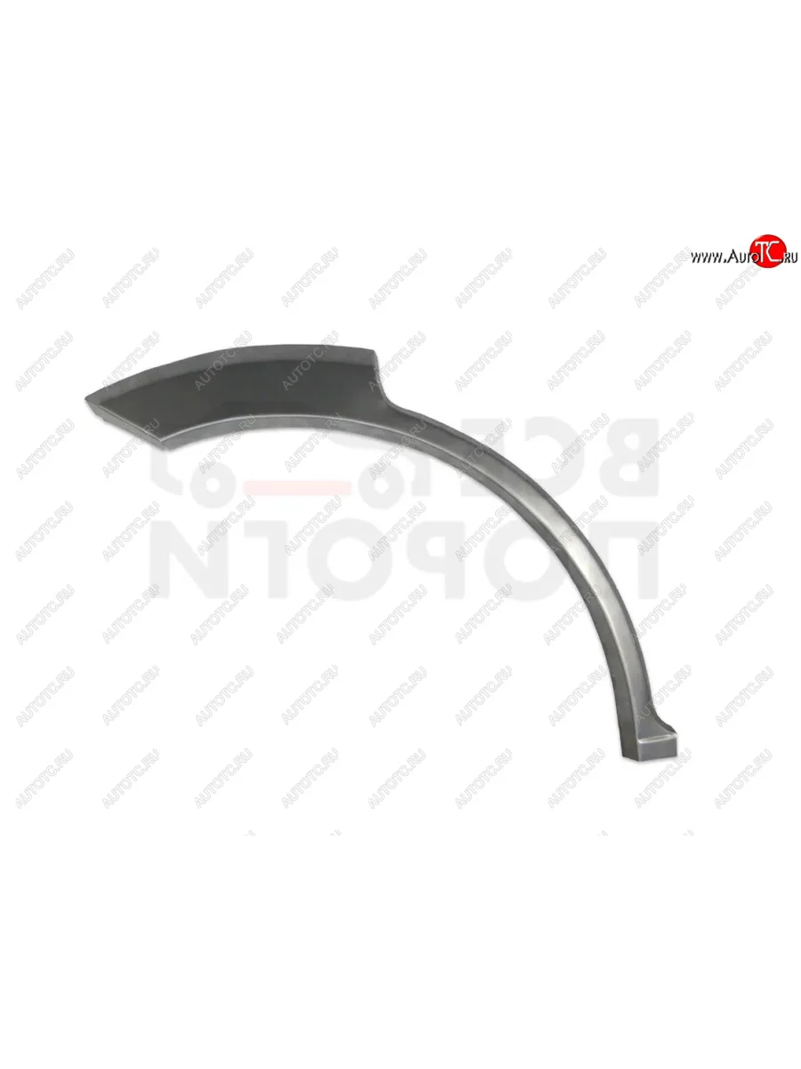 Правая задняя ремонтная арка (внешняя) Vseporogi Mitsubishi Galant 9 седан (2004-2009) (Холоднокатаная сталь 0,8мм)  в Керчи Республика Крым