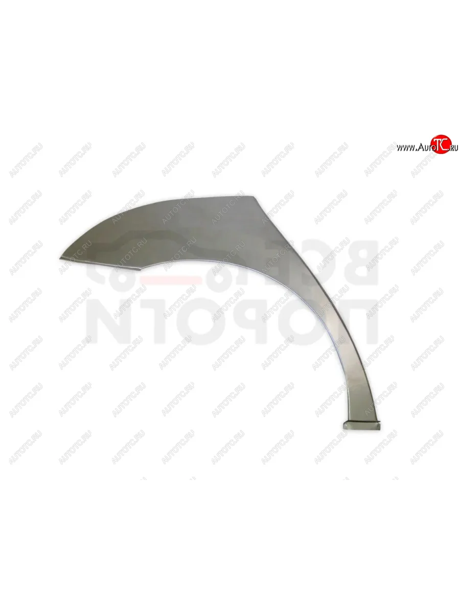 Правая задняя ремонтная арка (внешняя) Vseporogi Nissan Almera 3 G15 седан (2012-2019) (Оцинкованная сталь 0,8 мм.)  в Самаре Самарской области