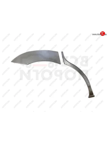 Правая задняя ремонтная арка (внешняя) Vseporogi (Холоднокатаная сталь 0,8мм) Nissan Murano 2 Z51 дорестайлинг (2008-2011)
