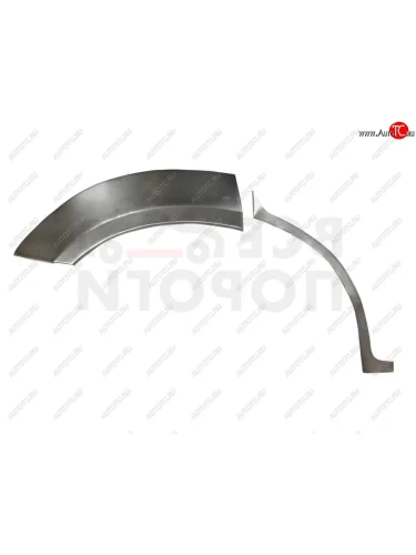 Правая задняя ремонтная арка (внешняя) Vseporogi (Оцинкованная сталь 0,8 мм.) Nissan Pathfinder R51 рестайлинг (2009-2014)