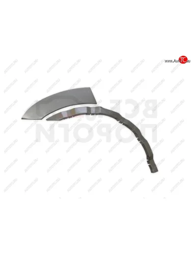 Правая задняя ремонтная арка (внешняя) Vseporogi (Холоднокатаная сталь 0,8мм) Nissan Qashqai ( 1 J10,  1) (2007-2013) дорестайлинг, J10 рестайлинг