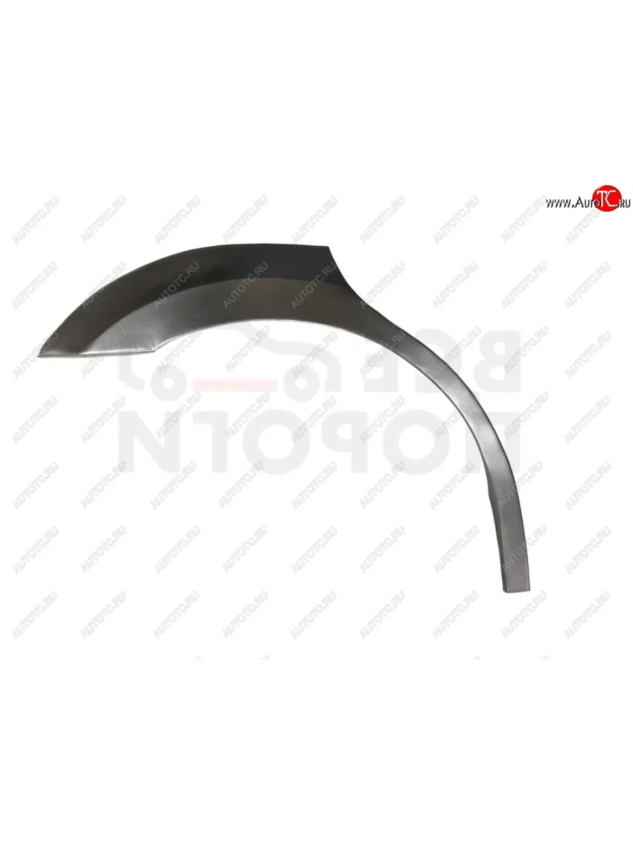 Правая задняя ремонтная арка (внешняя) Vseporogi Nissan Tiida 1 C11 седан рестайлинг (2010-2014) (Холоднокатаная сталь 0,8мм)  в Самаре Самарской области