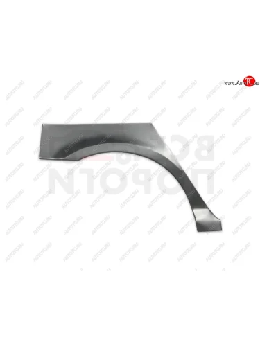 Правая задняя ремонтная арка (внешняя) Vseporogi (Холоднокатаная сталь 0,8мм) Peugeot 407  седан (2004-2010)