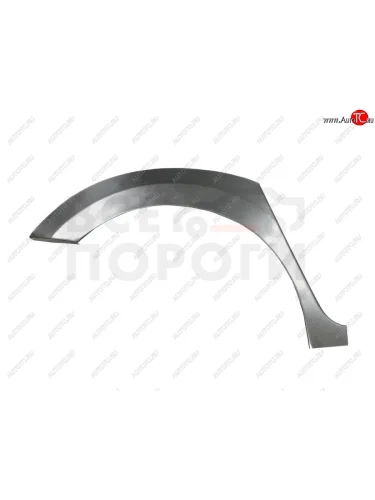 Правая задняя ремонтная арка (5 дверей, внешняя) Vseporogi (Холоднокатаная сталь 0,8мм) Renault Kangoo KW0 рестайлинг (2013-2016)