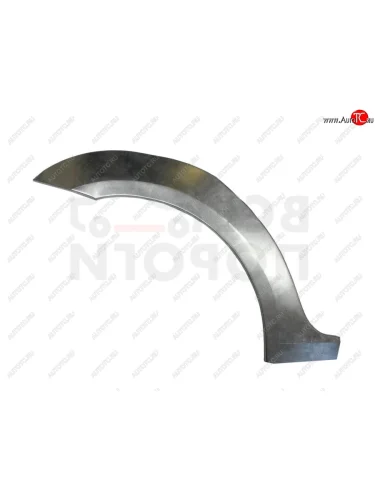 Правая задняя ремонтная арка (внешняя) Vseporogi (Оцинкованная сталь 0,8 мм.) Renault Logan 1 дорестайлинг (2004-2010)