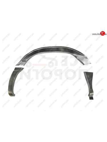 Правая задняя ремонтная арка (внешняя) Vseporogi (Холоднокатаная сталь 0,8мм) Renault Master ( FD,JD,  FD) (1998-2010) фургон дорестайлинг, фургон рестайлинг