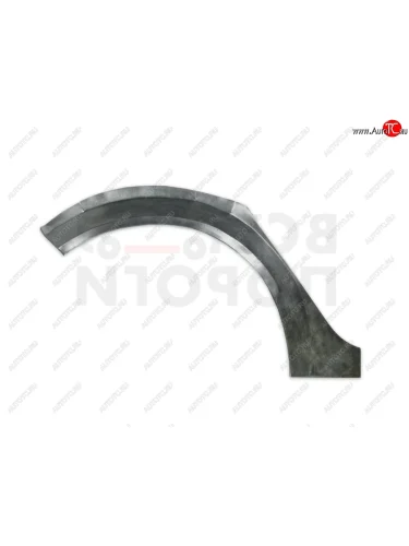 Правая задняя ремонтная арка (внешняя) Vseporogi (Оцинкованная сталь 0,8 мм.) Renault Megane седан  дорестайлинг (2002-2006)