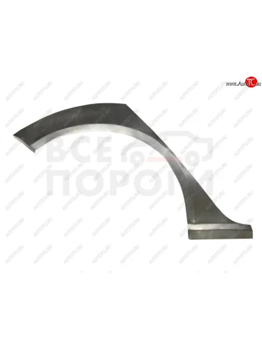 Правая задняя ремонтная арка (внешняя) Vseporogi (Холоднокатаная сталь 0,8мм) Skoda Fabia  Mk1 (2000-2008) седан дорестайлинг, седан рестайлинг