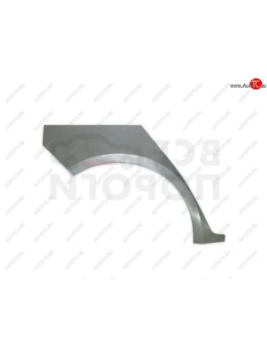 Правая задняя ремонтная арка (внешняя) Vseporogi (Оцинкованная сталь 0,8 мм.) Skoda Fabia Mk1 хэтчбэк дорестайлинг (2000-2004)