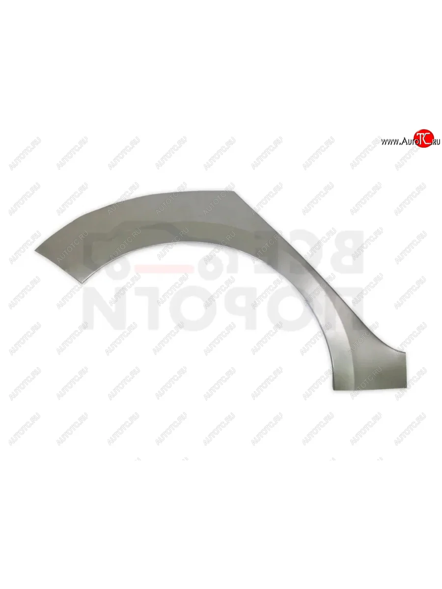 Правая задняя ремонтная арка (внешняя) Vseporogi Skoda Octavia A7 дорестайлинг лифтбэк (2012-2017) (Холоднокатаная сталь 0,8мм)  в Керчи Республика Крым