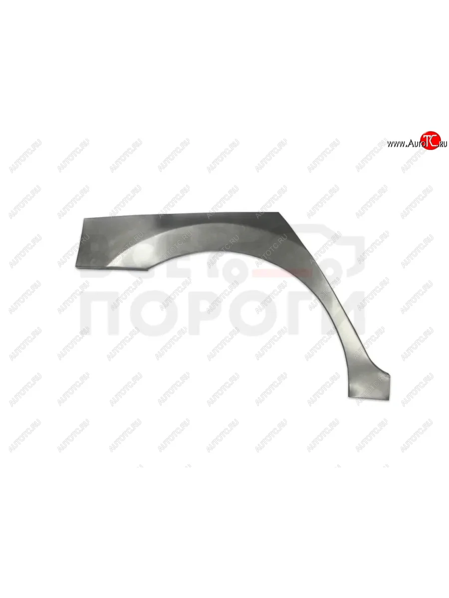 Правая задняя ремонтная арка (внешняя) Vseporogi Skoda Rapid NH3 рестайлинг лифтбэк (2017-2020) (Холоднокатаная сталь 0,8мм)  в Керчи Республика Крым