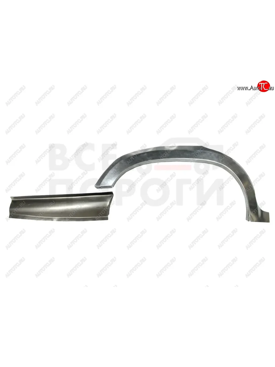 Правая задняя ремонтная арка (внешняя) Vseporogi  Toyota  4Runner  N120,N130, Hilux Surf  N120,N130 (Холоднокатаная сталь 0,8мм)  в Самаре Самарской области