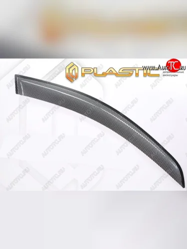 Дефлектора окон CA-Plastic (шелкография карбон-серебро) Sollers Argo шасси (2022-2025)