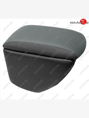 Подлокотник передний (экокожа, верх с перфорацией) Автопилот Классика (черный/темно-серый) Лада ВАЗ Веста ( 2180,  SW 2181) - Веста Кросс NG ( 2180,  SW 2181)