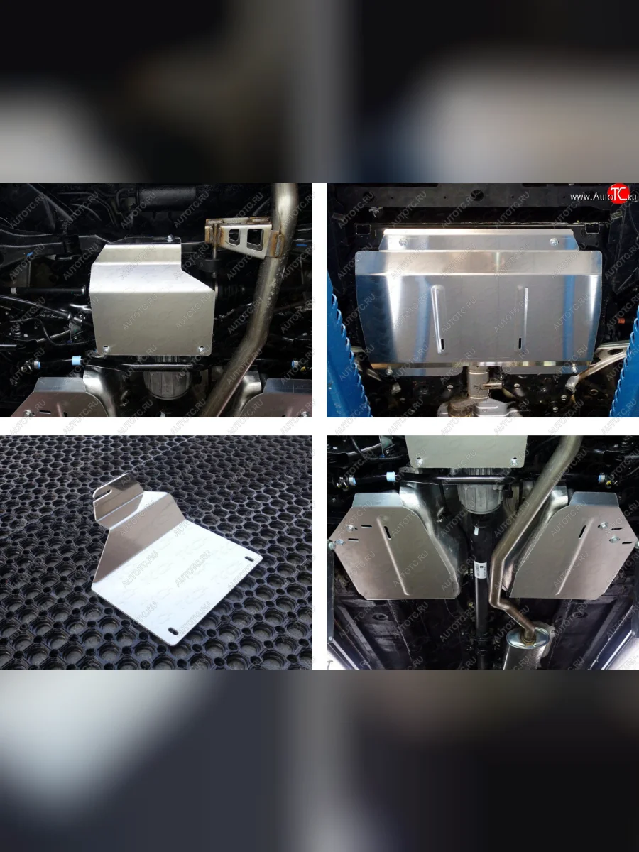 Комплект защиты картер и кпп, бак, задний дифференциал (алюминий 4 мм) TCC Nissan Murano 3 Z52 рестайлинг (2020-2025)  в Керчи Республика Крым