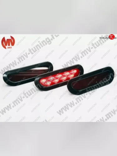 Стоп-сигнал в диффузор F1 Style (LED) MV-Tuning Mazda 3/Axela  BM (2013-2019) дорестайлинг седан, рестайлинг седан