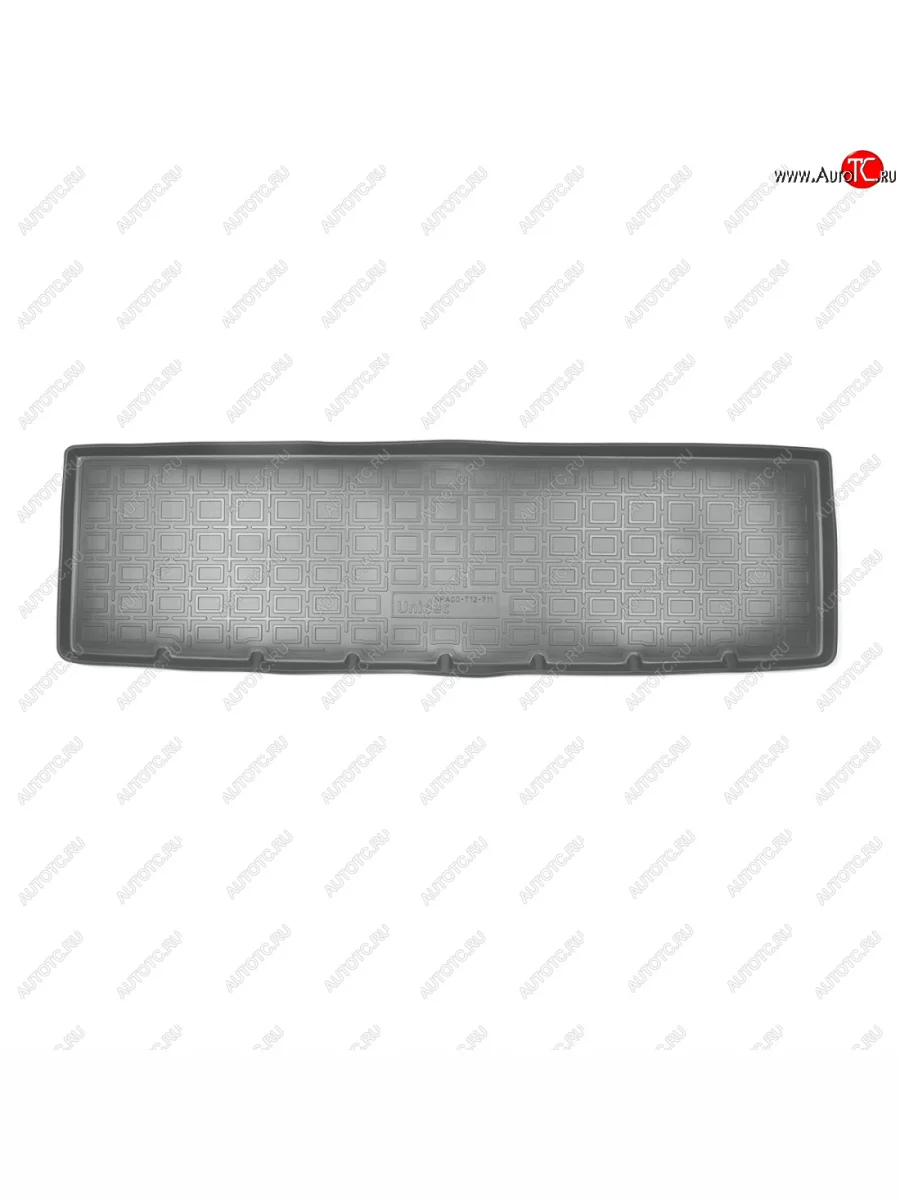 Коврик в багажник (разложенный 3 ряд) Norplast Unidec Chevrolet Tahoe K2UC (2014-2021) (Серый)  в Керчи Республика Крым