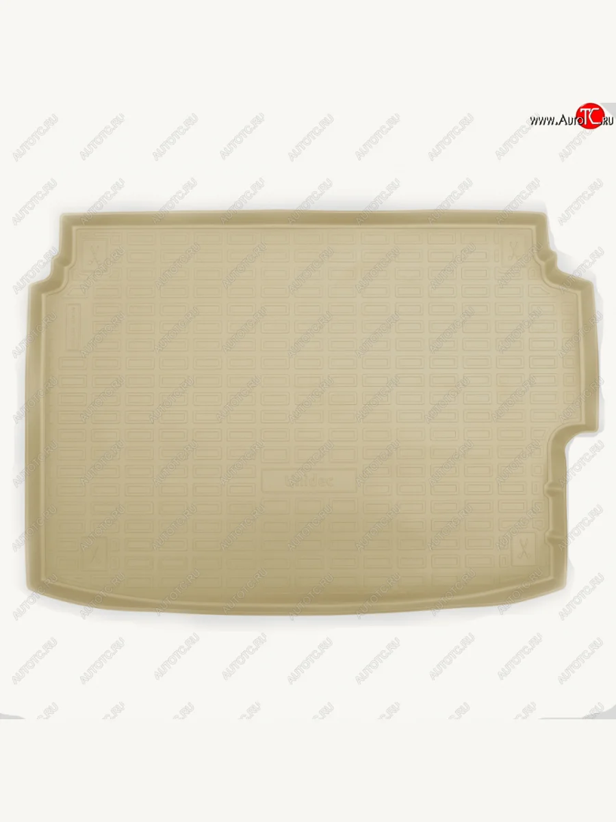Коврик в багажник (с фальшполом, с сабвуфером) Norplast Unidec  Hyundai Bayon (2021-2025) BC3 (Бежевый)  в Самаре Самарской области