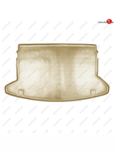 Коврик в багажник Norplast Unidec (Бежевый) KIA Ceed 3 CD хэтчбэк (2018-2025)
