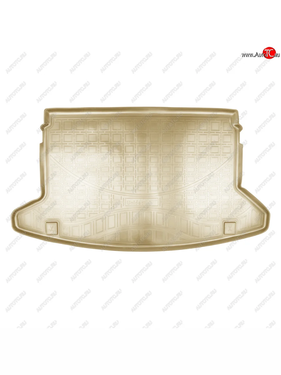 Коврик в багажник Norplast Unidec KIA Ceed 3 CD хэтчбэк (2018-2025) (Бежевый)  с доставкой в г. Керчь