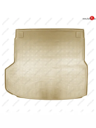 Коврик в багажник (1,4 Turbo) Norplast Unidec (Бежевый) KIA Ceed 3 CD универсал (2018-2025)