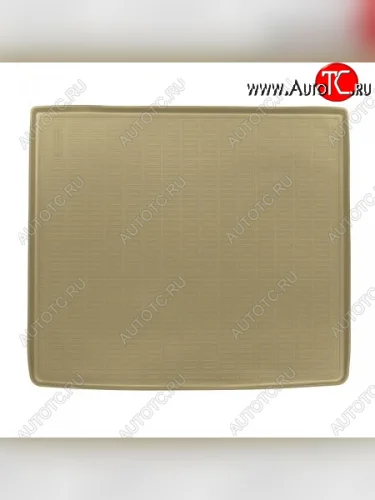 Коврик в багажник (7 мест, сложенный 3 ряд) Norplast Unidec (Бежевый) Mercedes-Benz GLB-Class X247 (2019-2025)