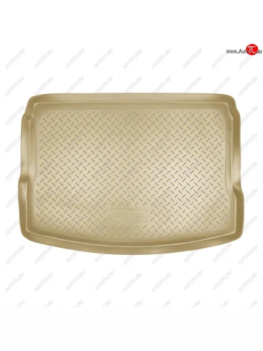 Коврик в багажник Norplast Unidec (Бежевый) Nissan Qashqai 1 J10 дорестайлинг (2007-2010)