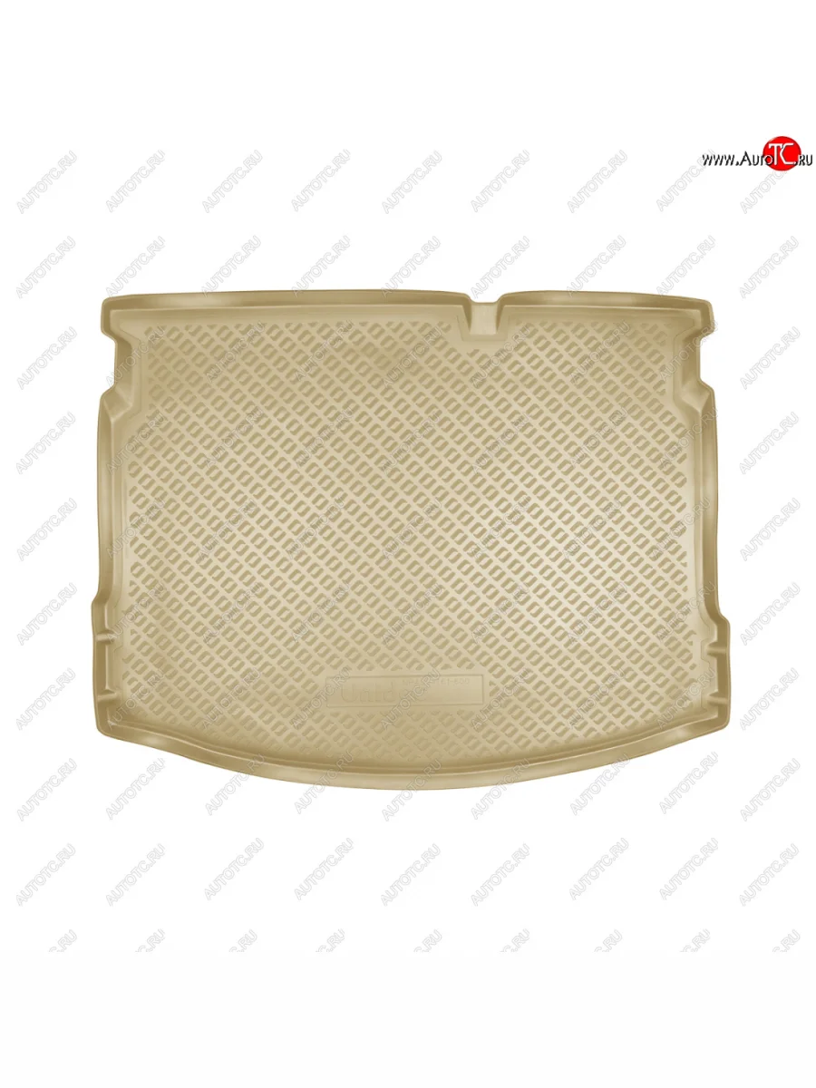 Коврик в багажник Norplast Unidec Nissan Qashqai +2 1 J10 дорестайлинг (2008-2010) (Бежевый)  в Самаре Самарской области