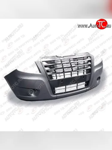 Бампер передний ТЕХНОПЛАСТ ГАЗ ГАЗель Next A62,А65 автобус (2016-2025)