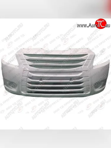 Бампер передний ФормПласт (белый) ГАЗ ГАЗель Next A62,А65 автобус (2016-2025)